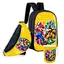 Набор детский Супер Марио рюкзак рюкзак 36х27см сумка-бананка, кружка с принтом для мальчика (01562) - миниатюра 1