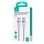 Дата кабель Usams US-SJ633 U85 Type-C to Type-C 100W (2m) Purple - мініатюра 2