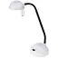 Настольная лампа Brille на гибкой ножке офисная SL-15 white - миниатюра 1