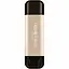 Флеш-накопичувач Transcend USB флеш накопичувач 128GB JetFlash 930 Gold-Black USB 3.2/Type-C (TS128GJF930C) - мініатюра 2