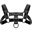 Портупея Bedroom Fantasies Bruno Chest Bulldog Harness - Black - мініатюра 2