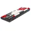 Клавіатура бездротова Bloody WS87, Naraka, Bluetooth / USB 2.4GHz / USB, механічна (перемикачі BLMS Red Plus), RGB-підсвічування, акумулятор - мініатюра 5