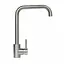 Смеситель для кухни Germece 0001 B SSK нержавеющая сталь - миниатюра 1