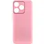 Чехол Silicone Cover Lakshmi Full Camera (AAA) для TECNO Spark 10 Розовый / Light pink - миниатюра 1