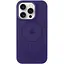 Чохол Epik Silicone Case Full Protective AA with MagSafe для Apple iPhone 16 Pro Max 6.9 Фіолетовий/Elderberry - мініатюра 1