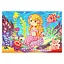 Дитяча мозаїка за номерами "Русалочка" Bambi 13-127-11 різнокольорові камінчики - мініатюра 1
