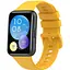 Ремешок DK для Huawei Watch Fit 2 Silicone Sport Full Light Classic (yellow) - миниатюра 2