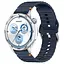 Силиконовый ремешок Wavy для Smart Watch 20mm Midnight Blue - миниатюра 1