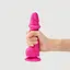 Реалістичний фалоімітатор Strap-On-Me Sliding Skin Realistic Dildo Fuchsia - S - мініатюра 7