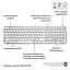 Клавіатура Logitech MX Keys S for Mac Wireless Pale Grey (920-011638) - мініатюра 7
