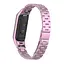 Ремінець для фітнес-браслета Boorui для Xiaomi Mi Band 3 і 4 металевий рожевий - мініатюра 4