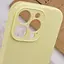 Чехол Epik Silicone Case Full Camera Protective AA NO LOGO для Apple iPhone 13 Pro Max 6.7 Желтый/Mellow Yellow - миниатюра 6