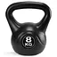 Гиря виниловая Cornix 8 кг XR-0430 Black - миниатюра 1