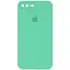 Чехол Silicone Case Square Full Camera Protective AA для Apple iPhone 7 plus/8 plus 5.5 Зеленый/Spearmint - миниатюра 1