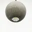 Підвіс MOON CONCRETE у вигляді сірої бетонної кулі Line.F MJ 169-100 GR - мініатюра 5