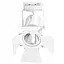 Светильник трековый поворотный LED KW-202/20W NW WH Brille 32-922 - миниатюра 1