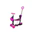 Дитячий самокат із батьківською ручкою Bambi, SC20482, колеса PU зі світлом (В асортименті) - мініатюра 4