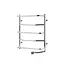 Полотенцесушитель электрический Kroner Микс ДМ03ER 600x500/5 ER CV014721, Хром, Правое - миниатюра 1