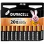 Батарейка Duracell AA лужні 18 шт. в упаковці (5000394107519 / 5006192) - мініатюра 1