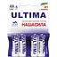 Батарейки Наша Сила Ultima AA (LR6) 4 шт. - мініатюра 1