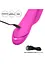 Вібратор-кролик CalExotics Malibu Minx 20.8 см рожевий - мініатюра 7