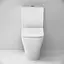 Унитаз-компакт Damixa Hit C938608SC с сидением Soft Close, Белый - миниатюра 4