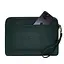 Кожаный чехол BlankNote для ноутбука на молнии с карманом и петлей на руку Зеленый - миниатюра 6
