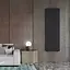 Радіатор дизайнерський Ideale Jolanda 11 8/1800/472 чорний, Чорний - мініатюра 2