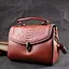 Сумка Vintage из натуральной кожи с защелкой 19х15х9 см sum0029040 - миниатюра 9