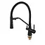 Змішувач для кухні Mixxus Premium Magnet 021 Black з гнучким виливом MI6974 Чорний матовий - мініатюра 3