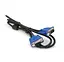 Кабель VGA 3+2 Voltronic YTMM1.5 2 феррита 1.5 м - миниатюра 1