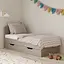 Кровать односпальная MebelStar Лилу с ящиками 90x200 см Кашемир (MBS-1302) - миниатюра 1