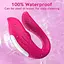 Вакуумный смарт вибратор для пар Love Spouse фуксия - миниатюра 5