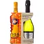 Набір Аперитив Santero Spritz Aperitivo 13% 0.75 л + Вино ігристе Belle Grove Macabeo Brut біле брют 11% 0.75 л - мініатюра 1