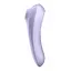 Вібратор з вакуумним стимулятором клітора Satisfyer Dual Pleasure бузковий - мініатюра 2