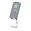 Зарядка Qi HOCO Thorough 2-in-1 stand with wireless fast charging CW37 5-15W біла - мініатюра 3