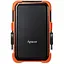 Портативний жорсткий диск Apacer 2TB USB 3.1 AC630 IP55 Black/Orange - мініатюра 1