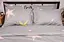 Комплект постільної білизни Moon&Star Бязь Gold Люкс Gray Stars King Size 220x240 наволочки 4х50х70 - мініатюра 2
