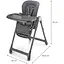 Стульчик для кормления Kinderkraft Tulo Grey (KHTULO00GRY0000) - миниатюра 2