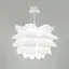 Світильник у формі білої квітки Ø 40 см | Арт. F 36X-400 | Line F - мініатюра 5