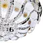 Люстра стельова Brille розвмна кришталева E14 40W WH (BCL-616C/9) - мініатюра 3