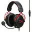 Гарнитура игровая HyperX Cloud Alpha mini-jack/dual 3.5 мм 1.3м/2 м черно-красная - миниатюра 2