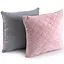 Подушка Руно 40х40 декоративна Pink and Grey ромб 311.55_Pink and Grey ромб - мініатюра 3