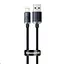 Кабель Baseus Crystal Shine Series Lightning 2.4A (1.2m) black (CAJY000001) - мініатюра 1