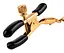 Затискачі для сосків Fetish Fantasy Gold Chain Nipple Clamps 32 см золотий - мініатюра 2