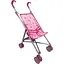 Коляска-тростина для ляльки Melobo 9302W рожева - мініатюра 1