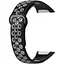 Ремінець DK CDK Silicone Sport Band Nike для Huawei Band 6 (012812) (black / grey) - мініатюра 2