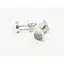 Срібні пуссети Dear з фіанітами. 3365.1С - мініатюра 3