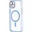Чохол-накладка DK для Apple iPhone 14 MagSafe Composite Matte Splash (blue) - мініатюра 1