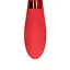 Вібратор Loveline Smooth Silicone G-Spot 20.5 см червоний - мініатюра 4